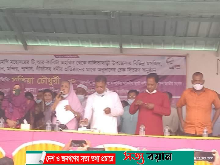 প্রধানমন্ত্রী সততার রাজনীতি করেন অন্যরা এতিমের টাকা চুরি করেন: মতিয়া চৌধুরী-সত্যবয়