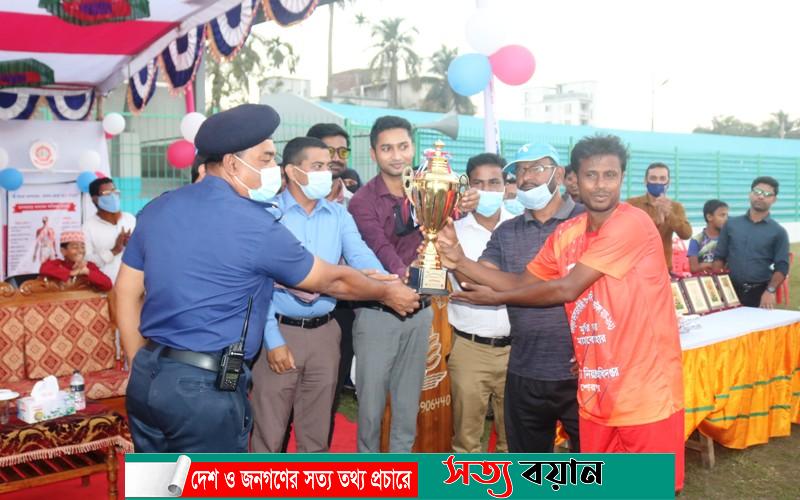 শেরপুরে মাদকবিরোধী প্রীতি ফুটবল ও ভলিবল ম্যাচ অনুষ্ঠিত-সত্যবয়ান