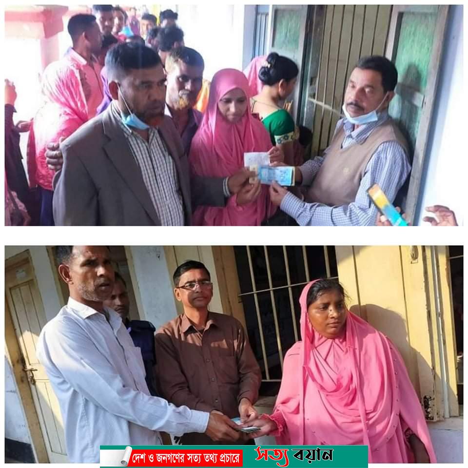 ঝিনাইগাতীর মালিঝিকান্দা ও হাতীবান্দা ইউনিয়নে আইএসপিপি-যত্ন প্রকল্পের নগদ অর্থ বিতরণ-সত্যবয়ান