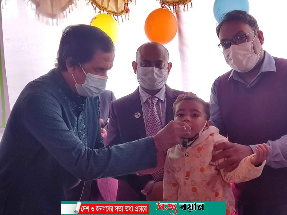 শেরপুরে জাতীয় ভিটামিন এ প্লাস ক্যাম্পেইন উদ্বোধন