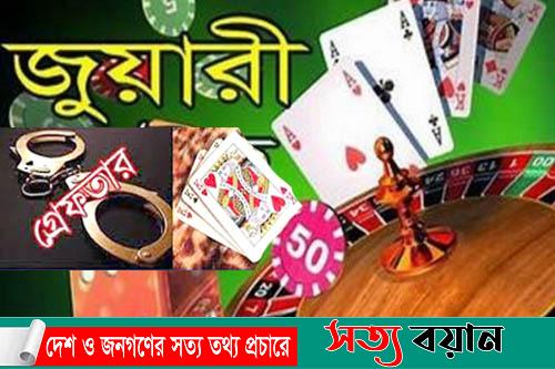 শেরপুরের নকলায় জুয়াড়ীসহ বিভিন্ন মামলায় গ্রেফতার ১০-সত্যবয়ান