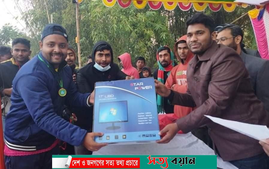 নকলায় নৈশ্যকালীন ক্রিকেট ফাইনাল খেলা অনুষ্ঠিত-সত্যবয়ান