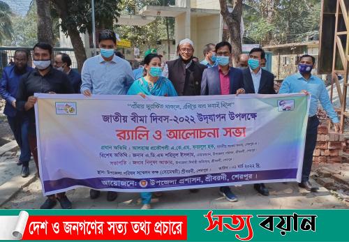 শ্রীবরদীতে জাতীয় বীমা দিবস পালিত||সত্যবয়ান