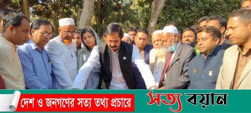 শেরপুরের পাকুড়িয়ায় মসজিদ এর পুঃনির্মান কাজের ভিত্তিপ্রস্তর স্থাপন করলেন হুইপ আতিক ||সত্যবয়ান