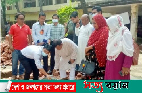 ঝিনাইগাতী উপজেলা পরিষদ চত্বরে আল্লাহু ও রাসুল স্তম্ভ ক্যালিগ্রাফি নির্মাণের ভিত্তি প্রস্তর উদ্বোধন||সত্যবয়ান