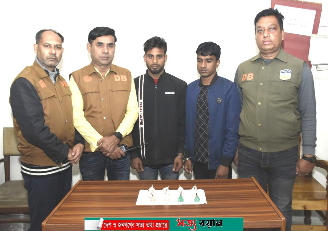 শেরপুরে ১ হাজার পিস ইয়াবা ট্যাবলেটসহ গ্রেফতার ২