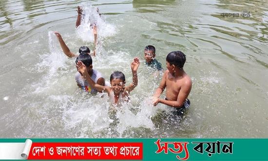 বেতাগীতে তীব্র গরমে হাঁসফাঁস জনজীবন, তাপমাত্রা আরো বাড়বে