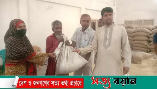 ঝিনাইগাতীতে ঈদুল ফিতর উপলক্ষে ১২৩৩০ হত-দরিদ্র পরিবার পেলো ভিজিএফ’র  চাল