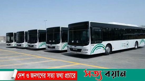 মক্কায়  হজযাত্রীদের পরিবহন সেবায় ২৭ হাজারের বেশি বাস থাকবে