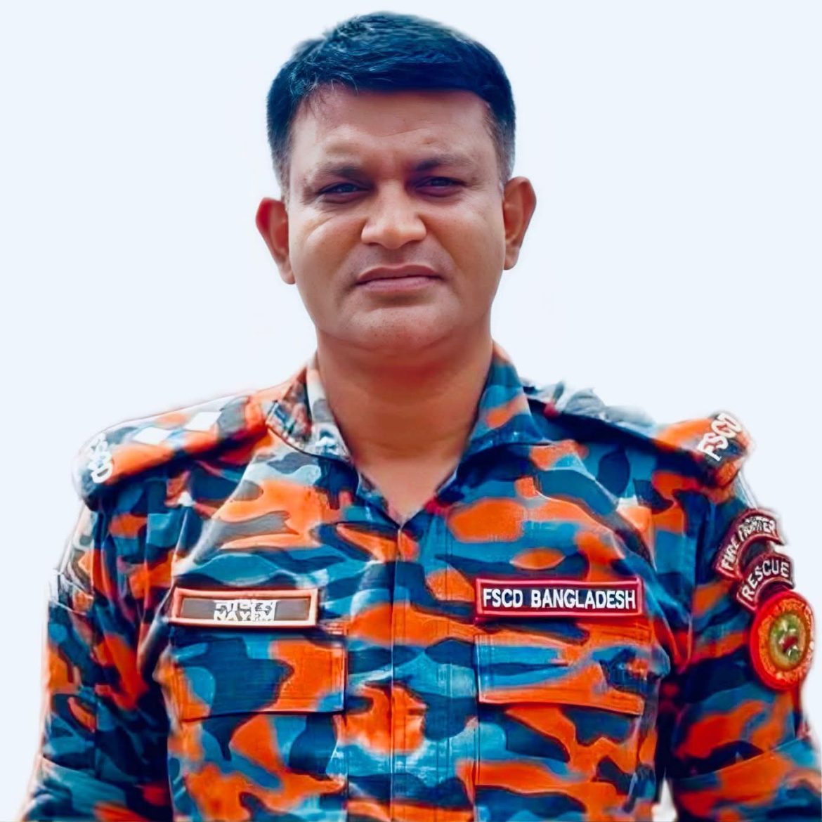 নকলার ফায়ার ফাইটার নাঈমের জানাযা ও দাফন সম্পন্ন