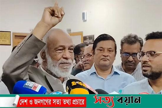 নির্বাচনের দিনেই গণভোটের প্রস্তাবে বিএনপি অটল রয়েছে : ড. মঈন খান