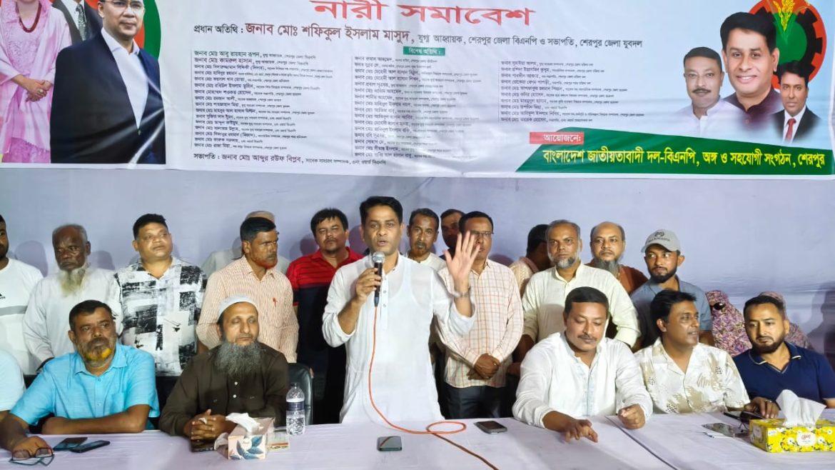 মা-বোনেরাই বিএনপির শক্তি, ধানের শীষের শক্তি : শফিকুল ইসলাম মাসুদ