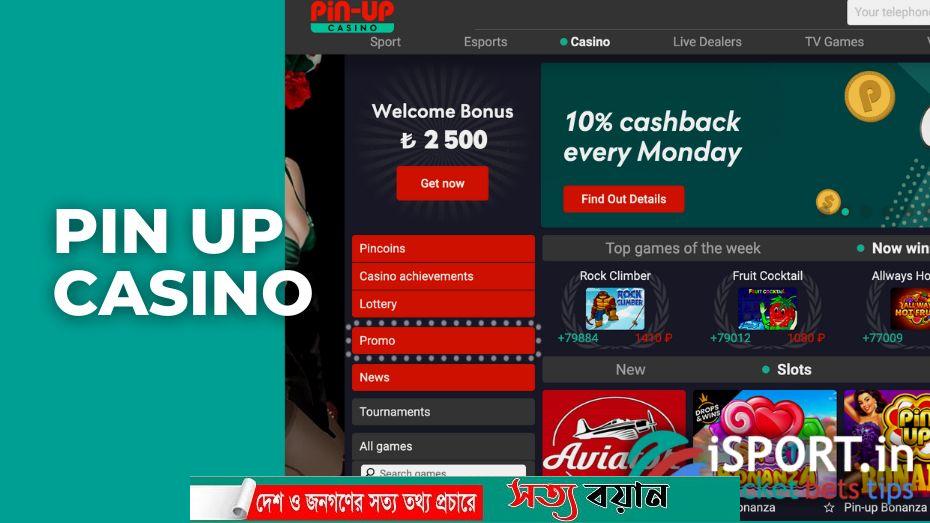 casino online game pin up