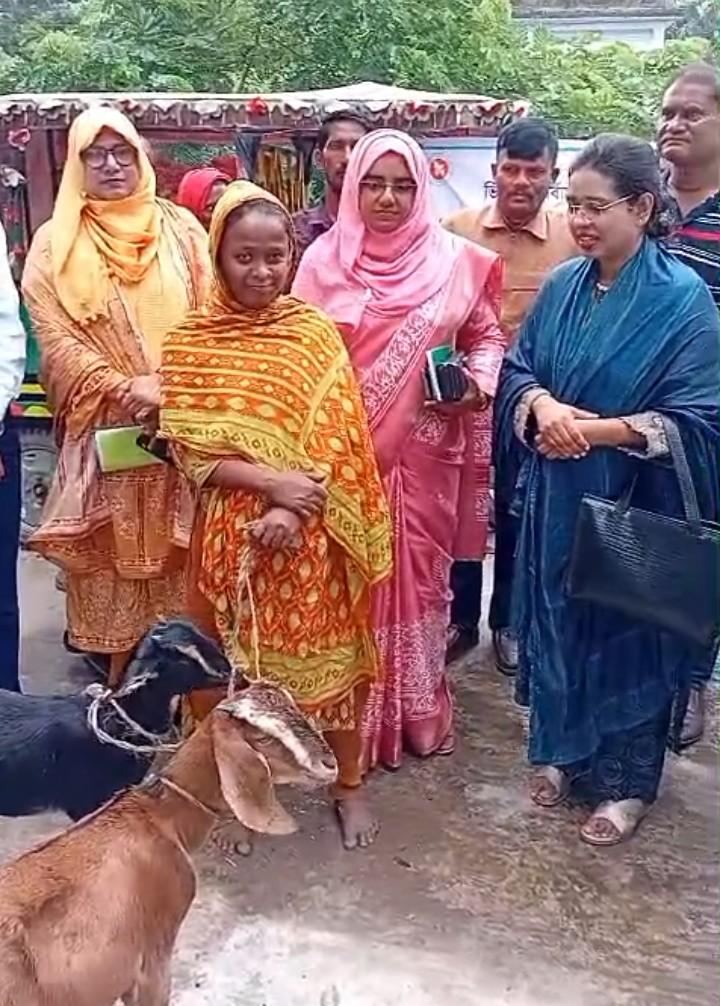 শেরপুরে ১২ জন ভিক্ষুককে পুনর্বাসন